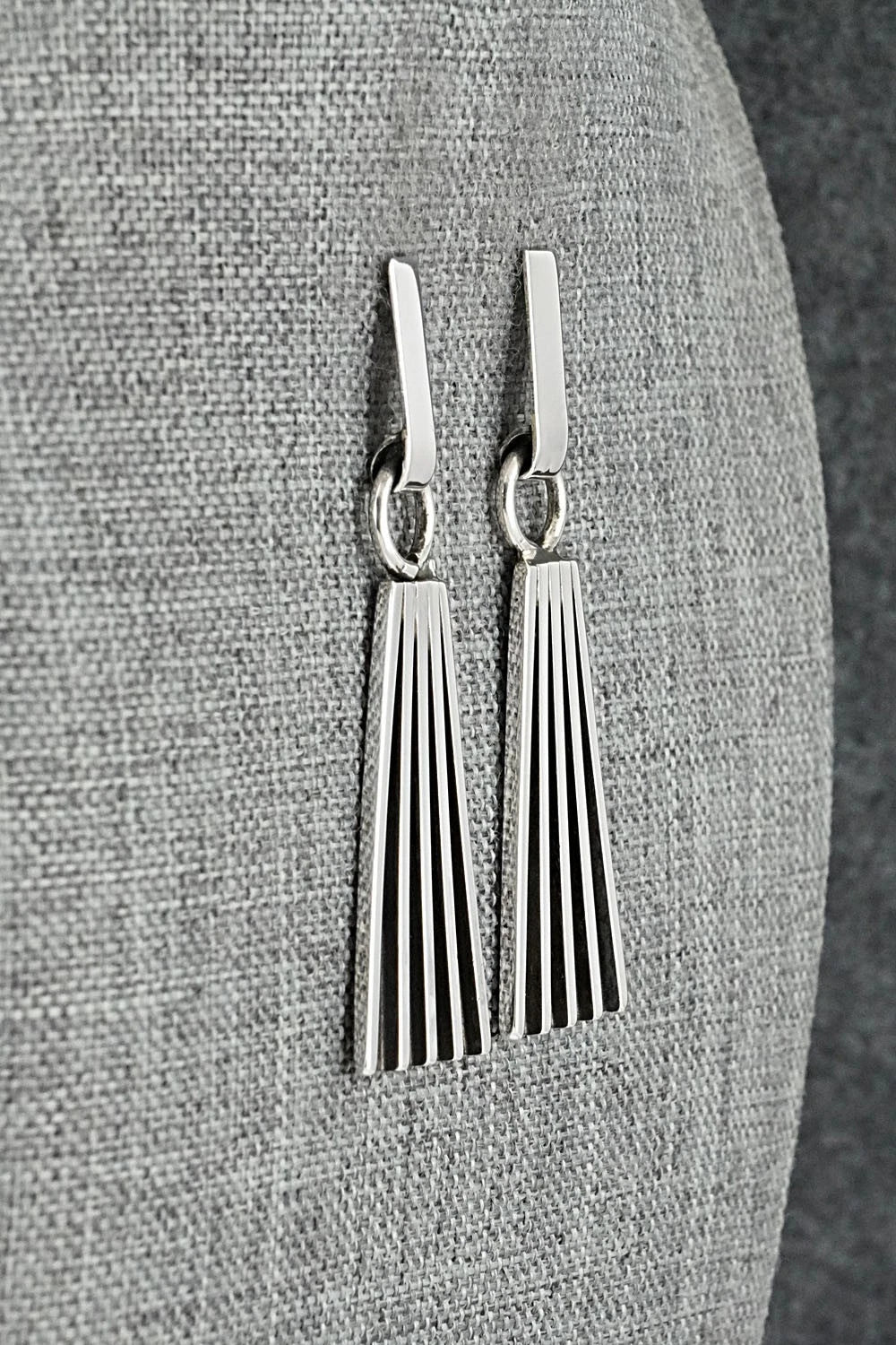 Sterling Silver Earrings - Tom Hawk