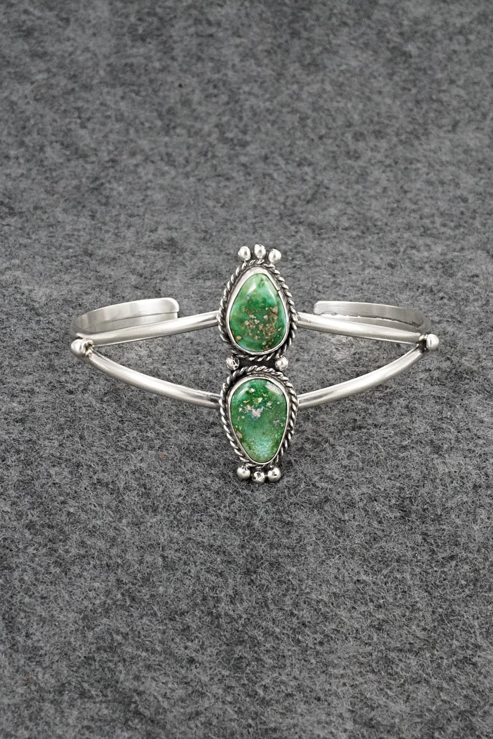 Turquoise & Sterling Silver Bracelet - Rena Begay