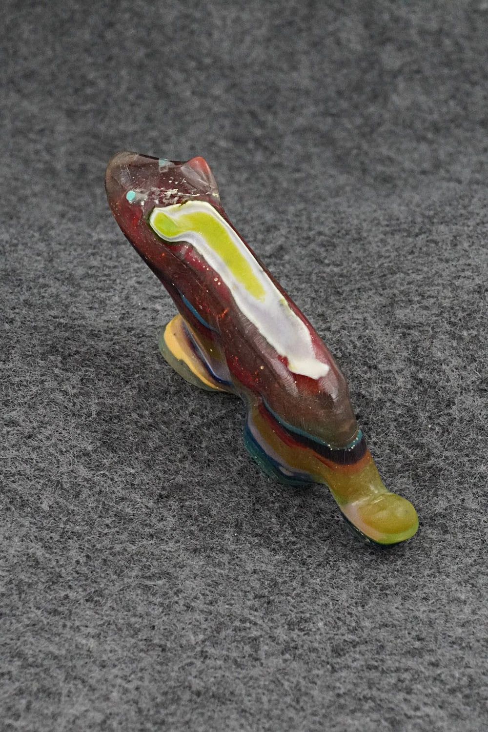 Mountain Lion Zuni Fetish Carving - David Chavez