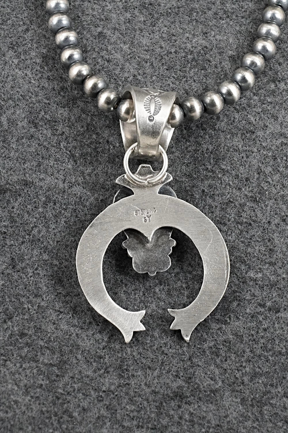 Turquoise & Sterling Silver Necklace - Samuel Yellowhair