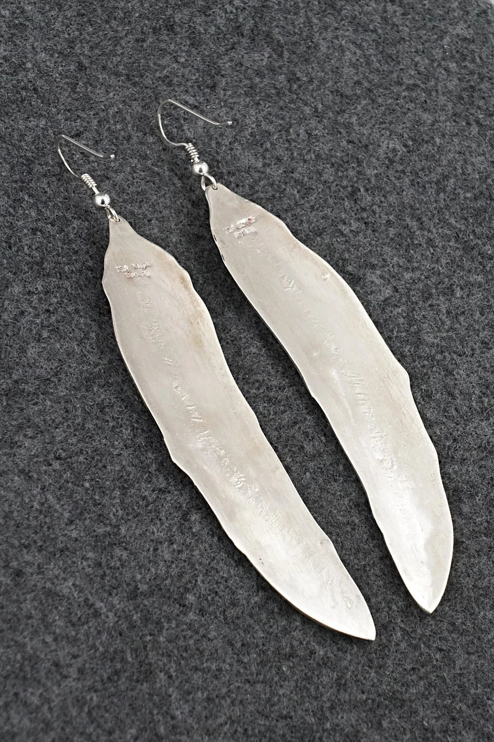 Turquoise & Sterling Silver Earrings - Rosita Singer