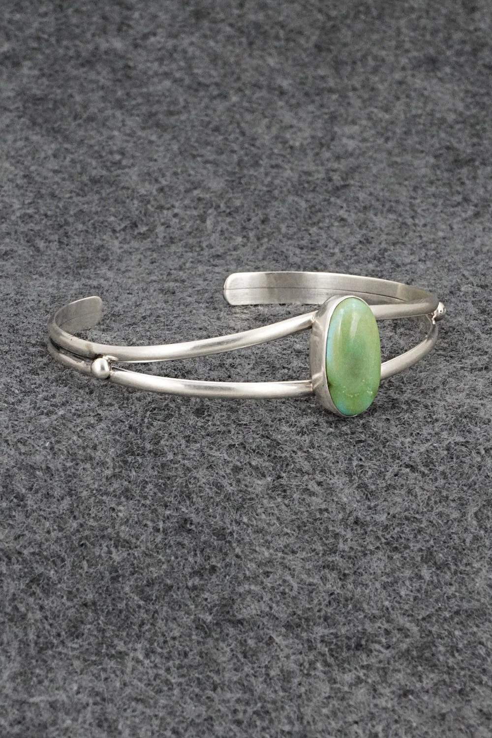 Turquoise & Sterling Silver Bracelet - Rosemary Saunders