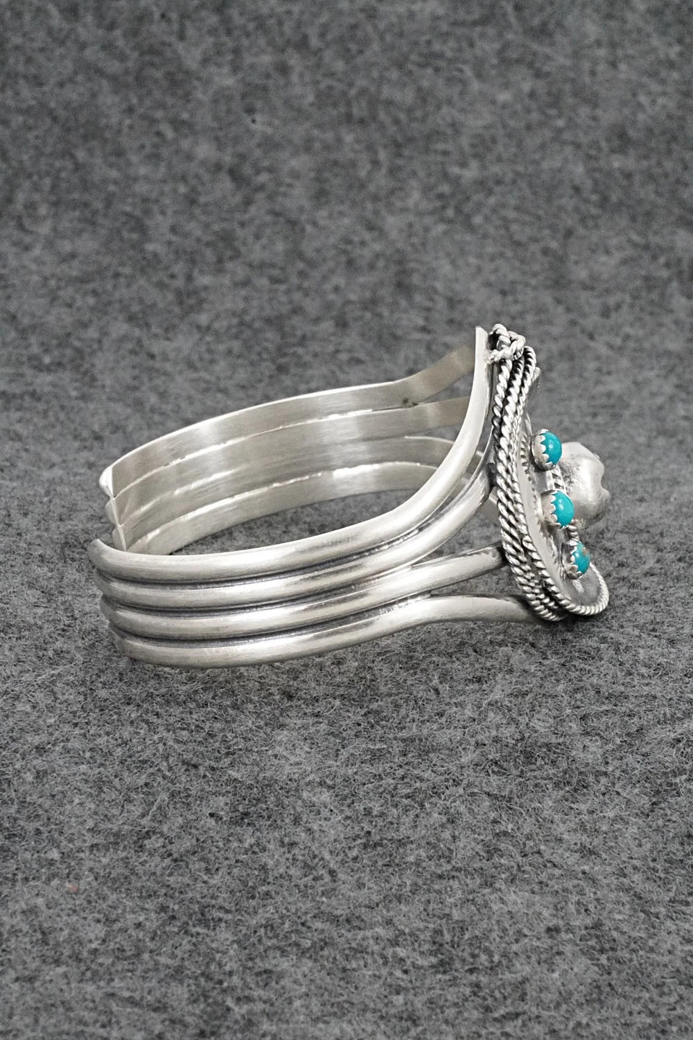 Turquoise & Sterling Silver Bracelet - Bobby Platero