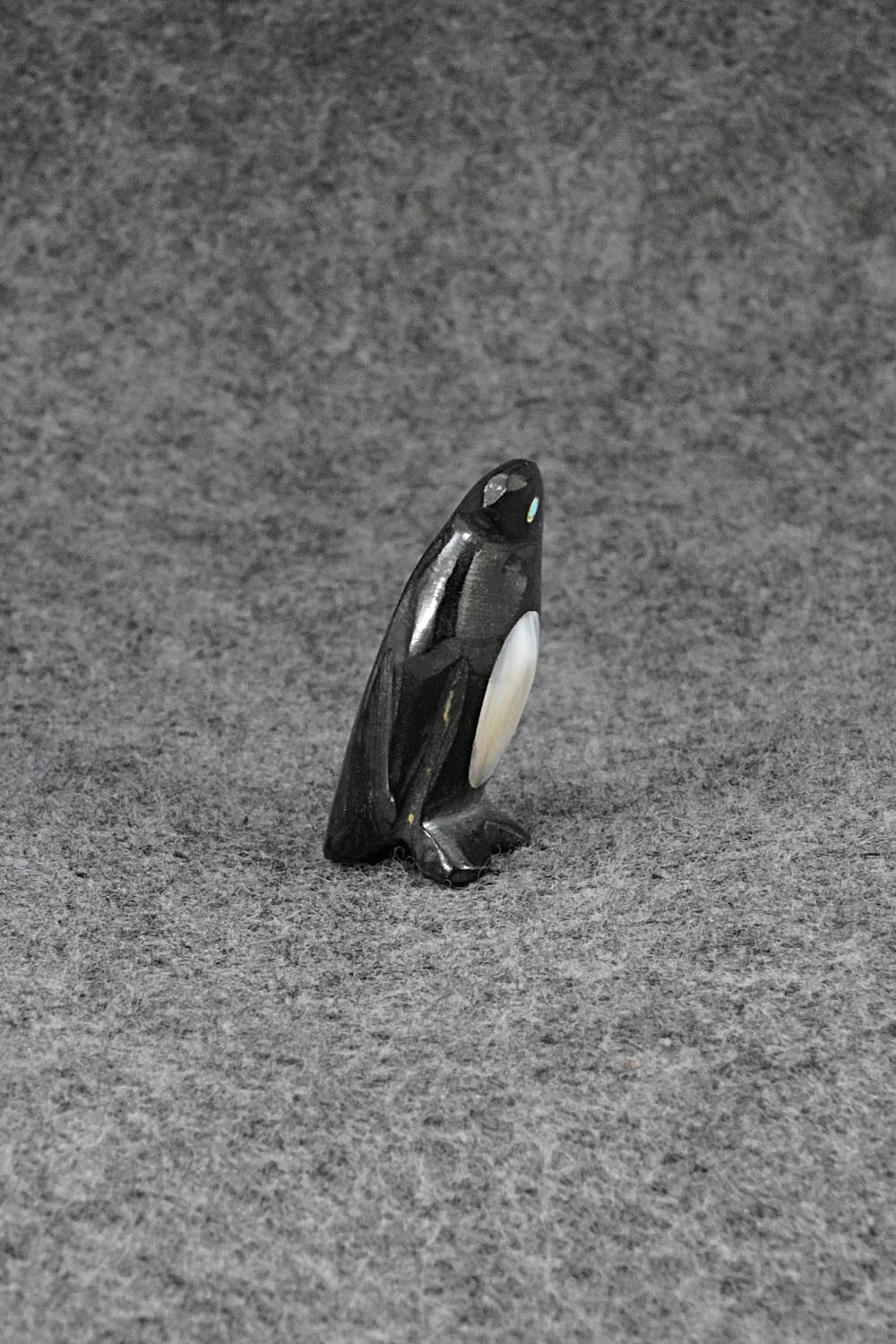 Penguin Zuni Fetish Carving - Calvert Bowannie