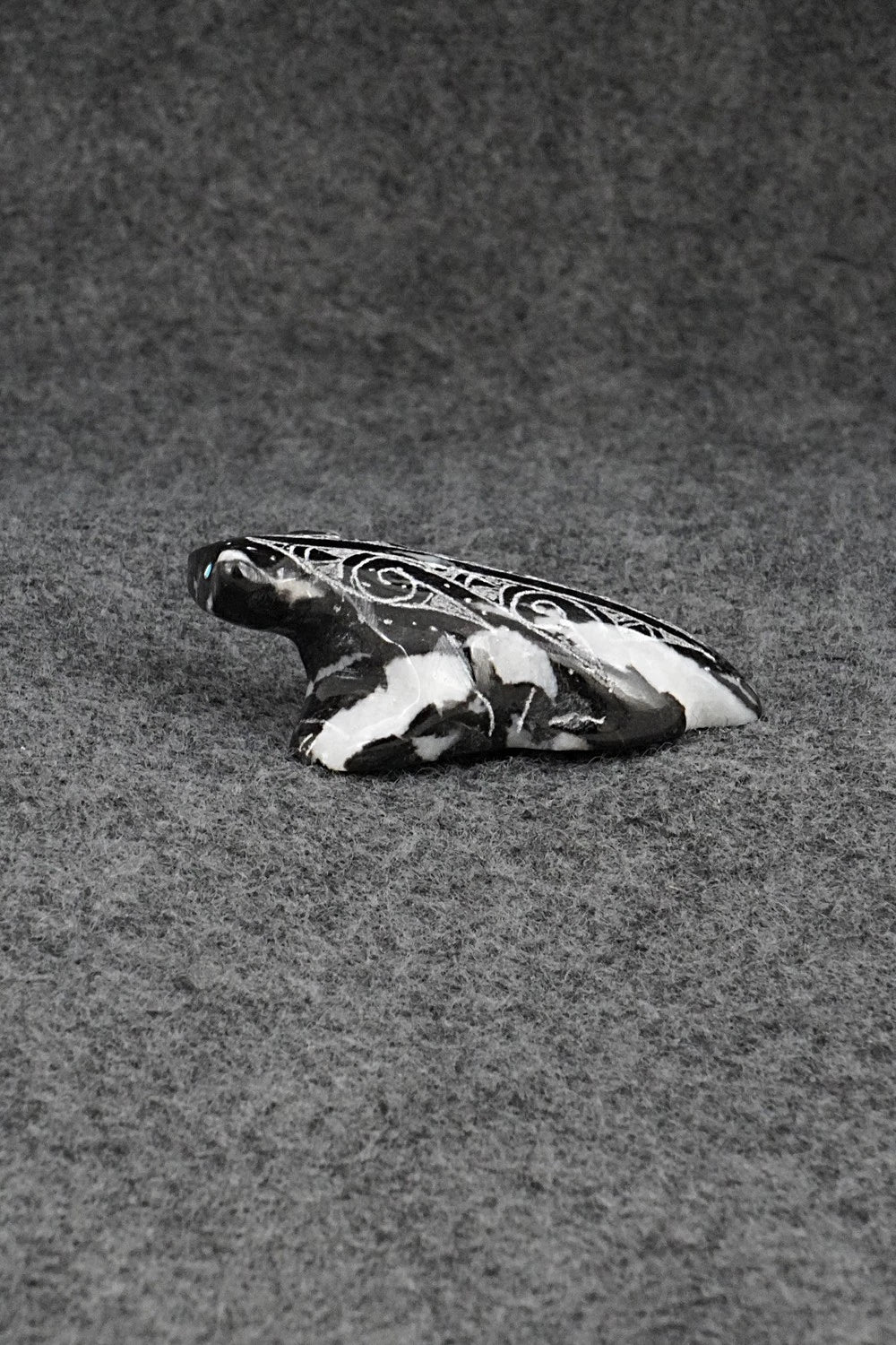 Badger Zuni Fetish Carving - Garrick Acque