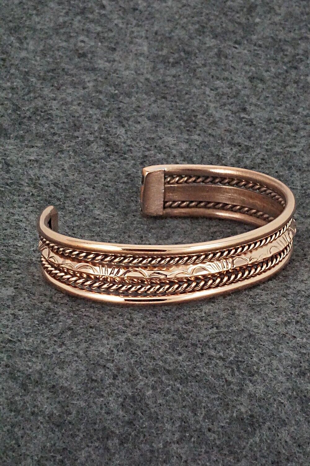 Copper Bracelet - Elaine Tahe