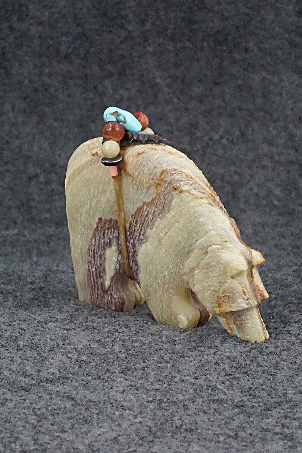 Bear Zuni Fetish Carving - Douglas Martza