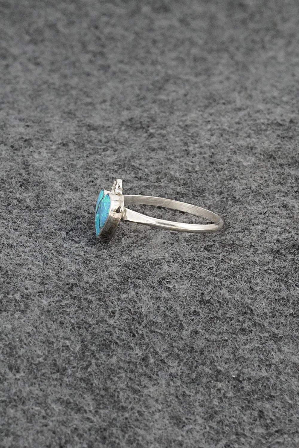 Opalite & Sterling Silver Ring - Ola Eriacho - Size 9
