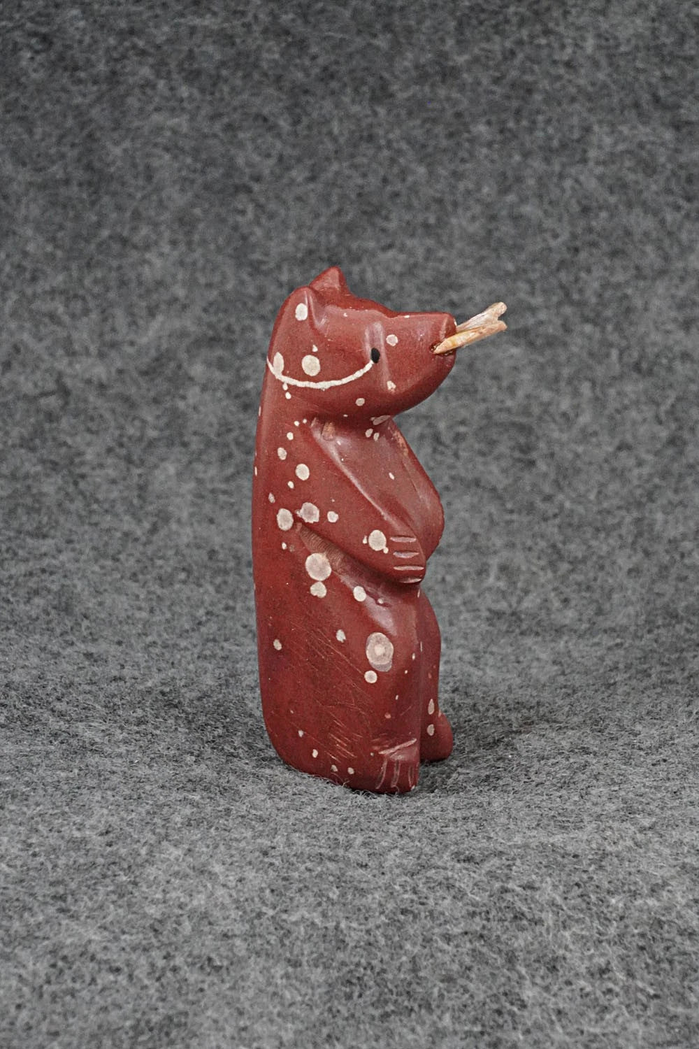 Bear Zuni Fetish Carving - Justin Red Elk