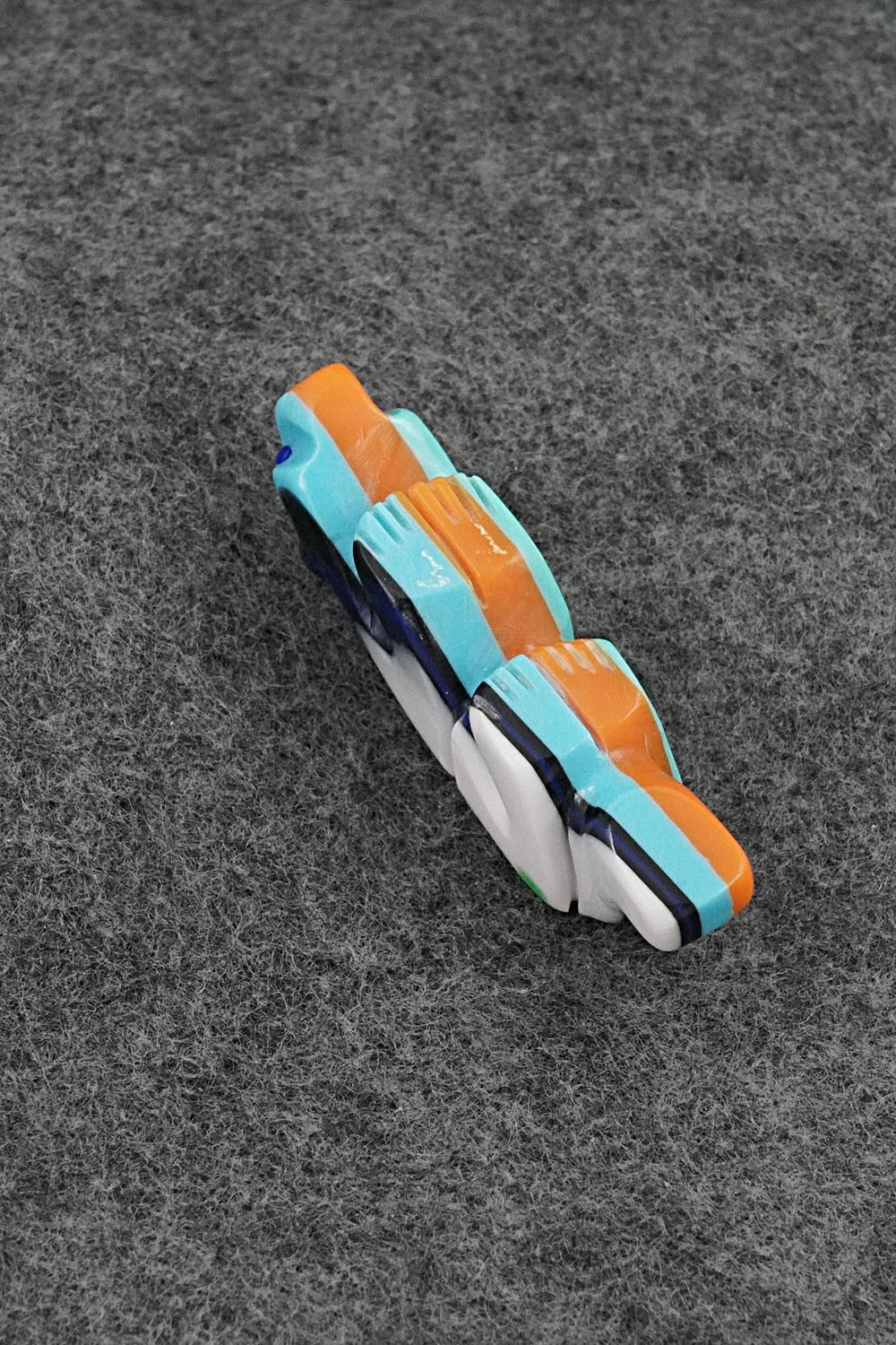 Mountain Lion Zuni Fetish Carving - Reynold Lunasee