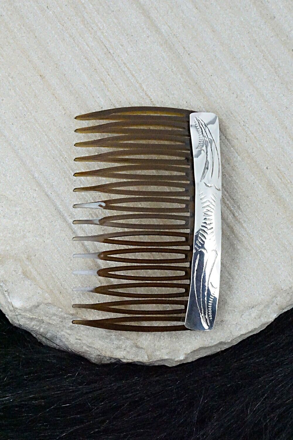 Sterling Silver Hair Combs - Randall Dalgai