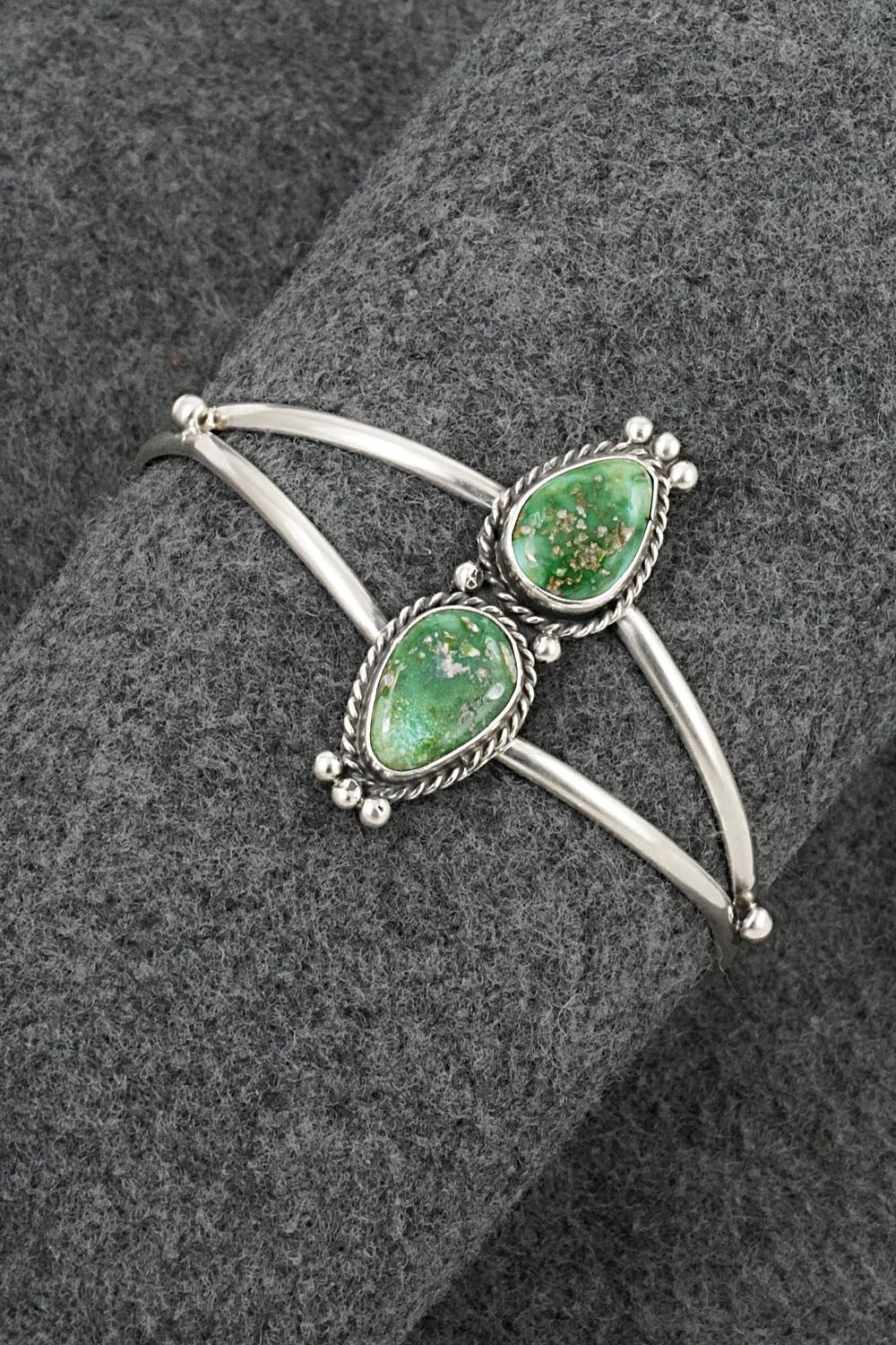 Turquoise & Sterling Silver Bracelet - Rena Begay
