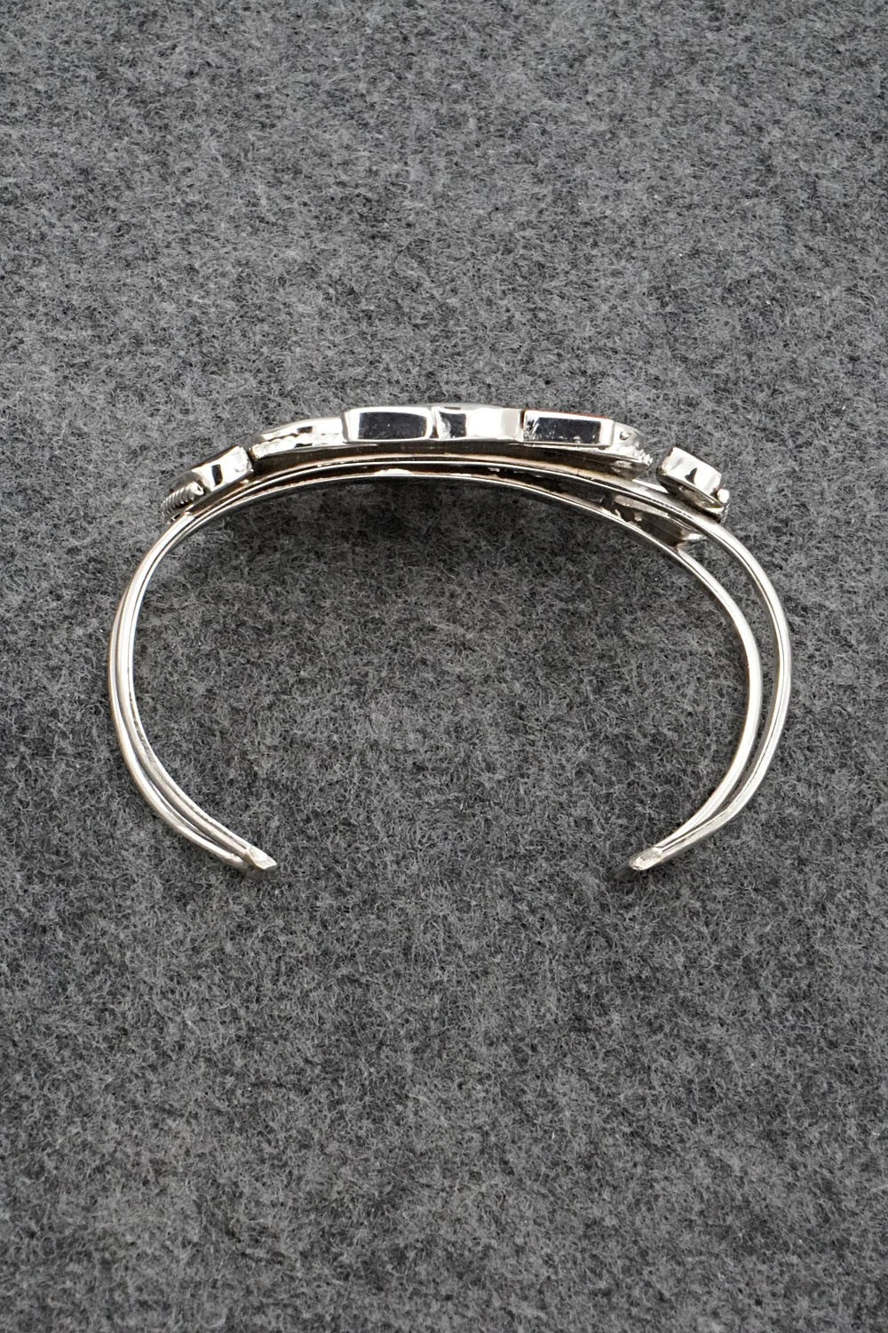 Multi-Stone & Sterling Silver Bracelet - Corraine Shack