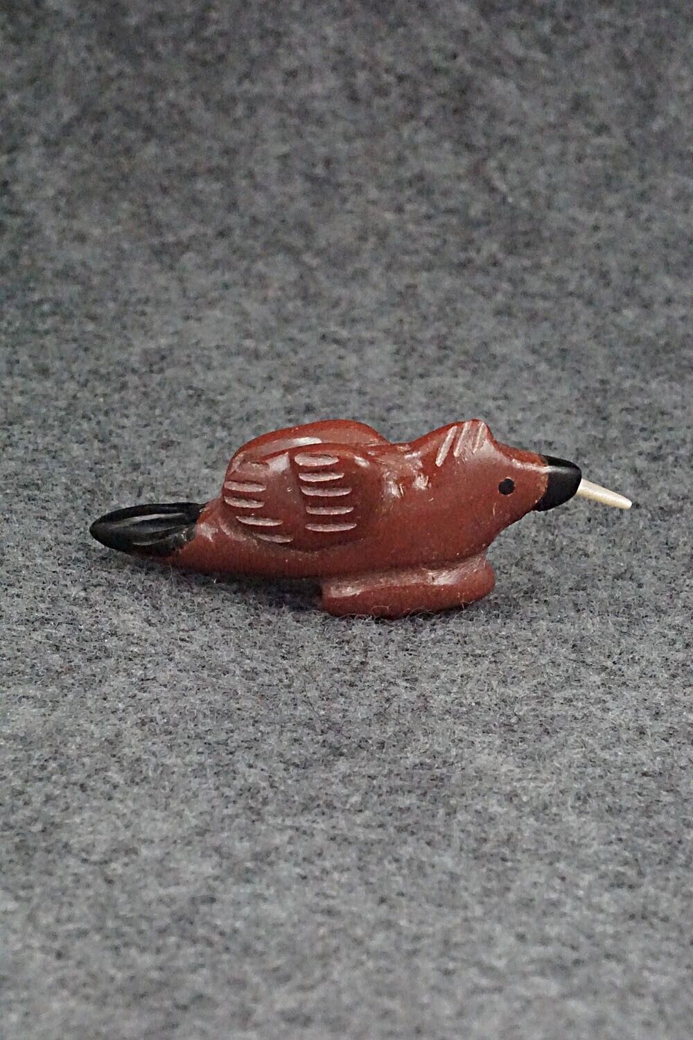 Hummingbird Zuni Fetish Carving - Justin Red Elk