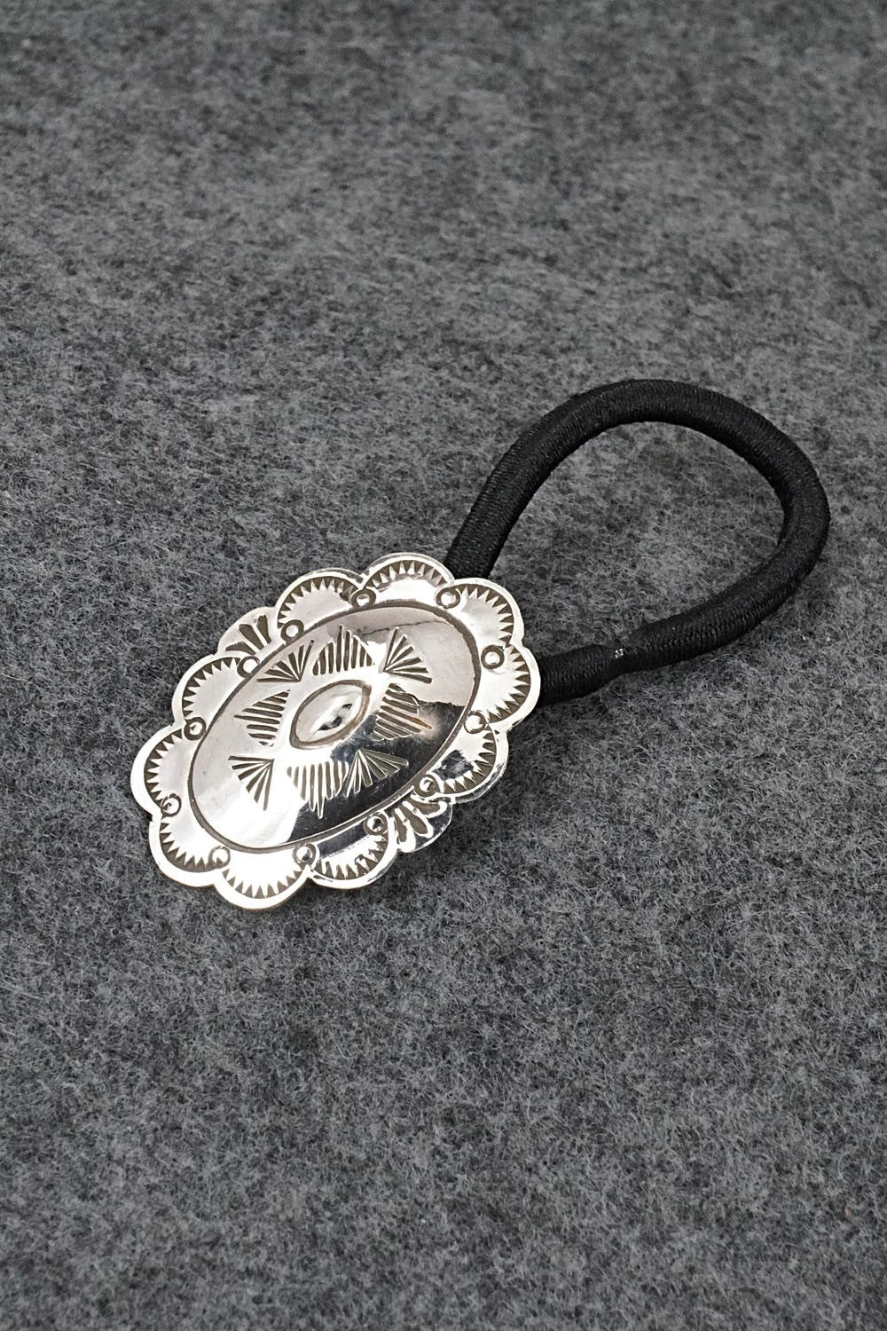 Sterling Silver Hair Tie - Bertha Begay