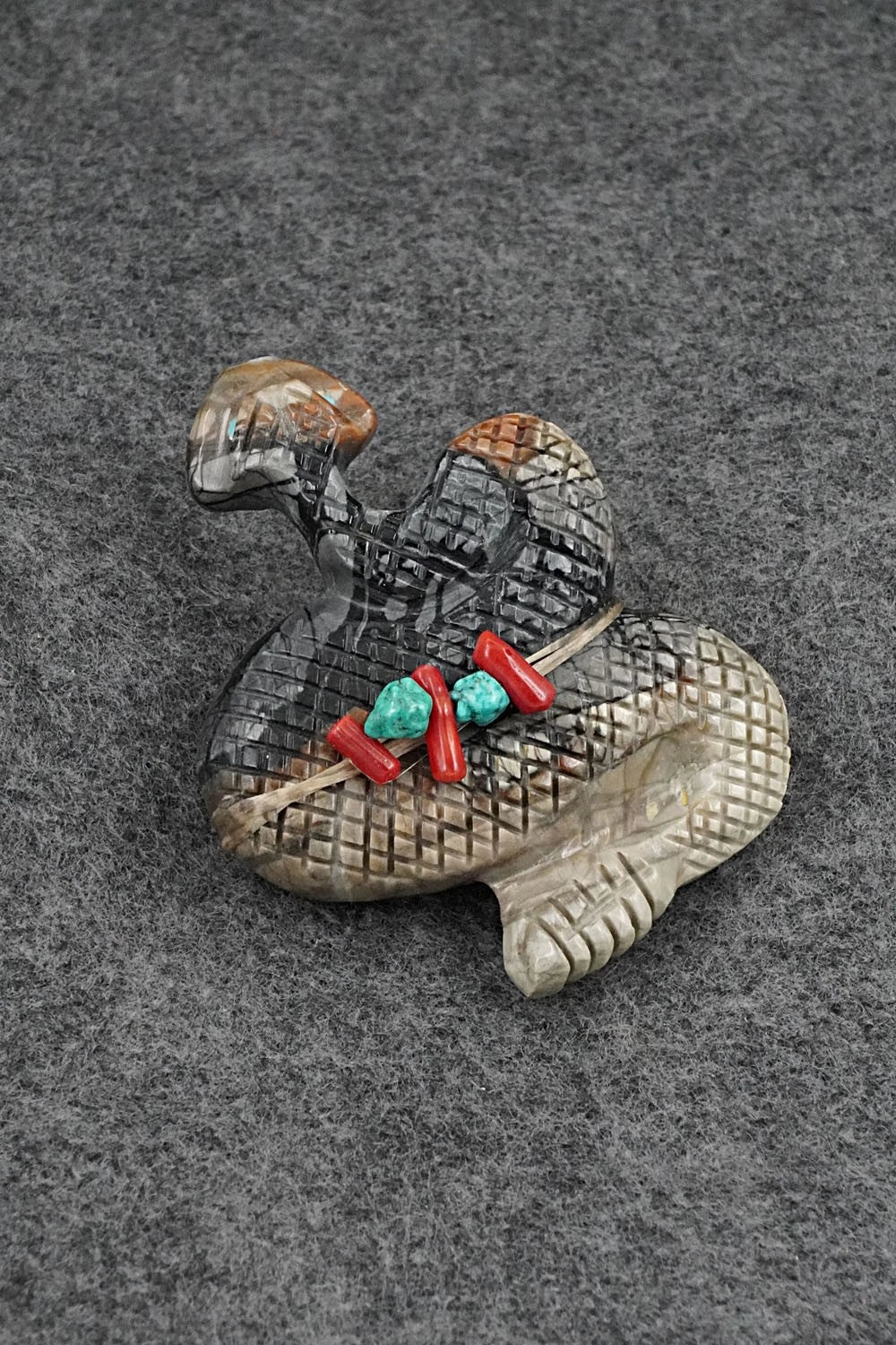 Rattlesnake Zuni Fetish Carving - Paulette & Farlan Quam