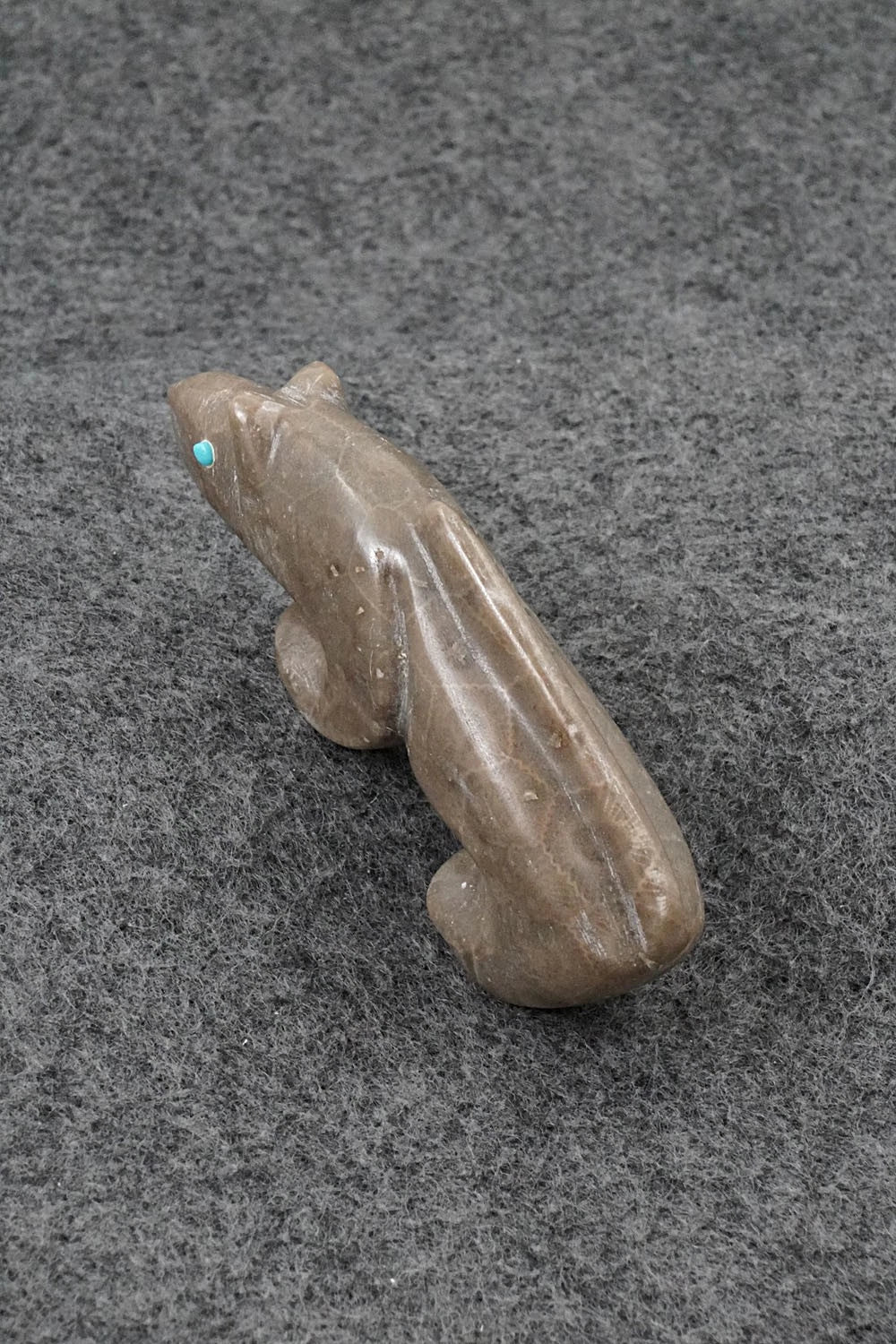 Mountain Lion Zuni Fetish Carving - Ronnie Lunasee