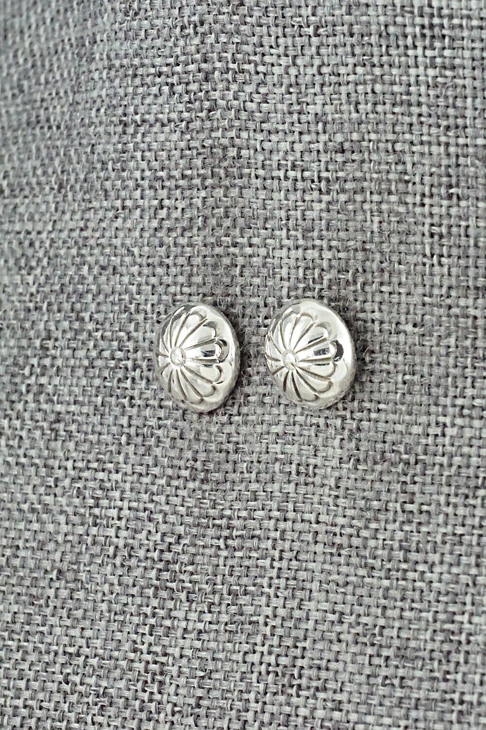 Sterling Silver Earrings - Marie Yazzie