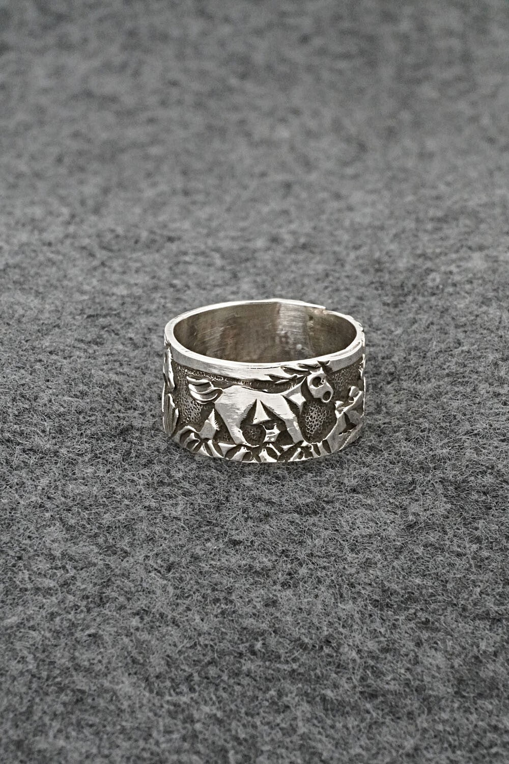 Sterling Silver Ring - Lloyd Becenti - Size 8