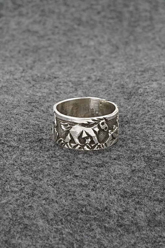 Sterling Silver Ring - Lloyd Becenti - Size 8