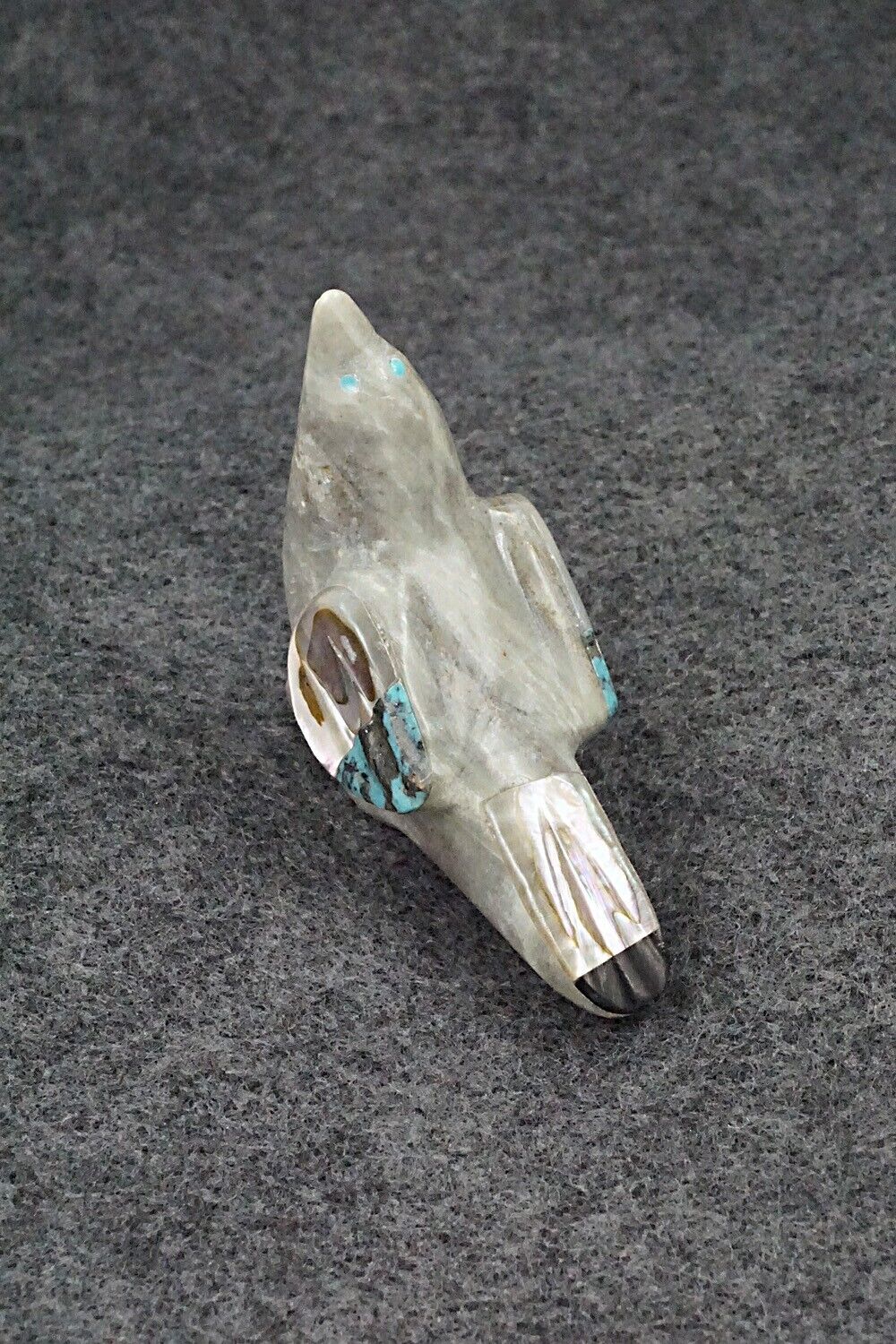 Bird Zuni Fetish Carving - Delvin Leekya