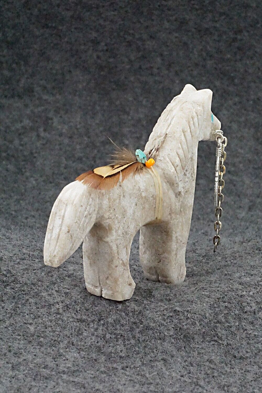Horse Navajo Fetish Carving - Ben Livingston