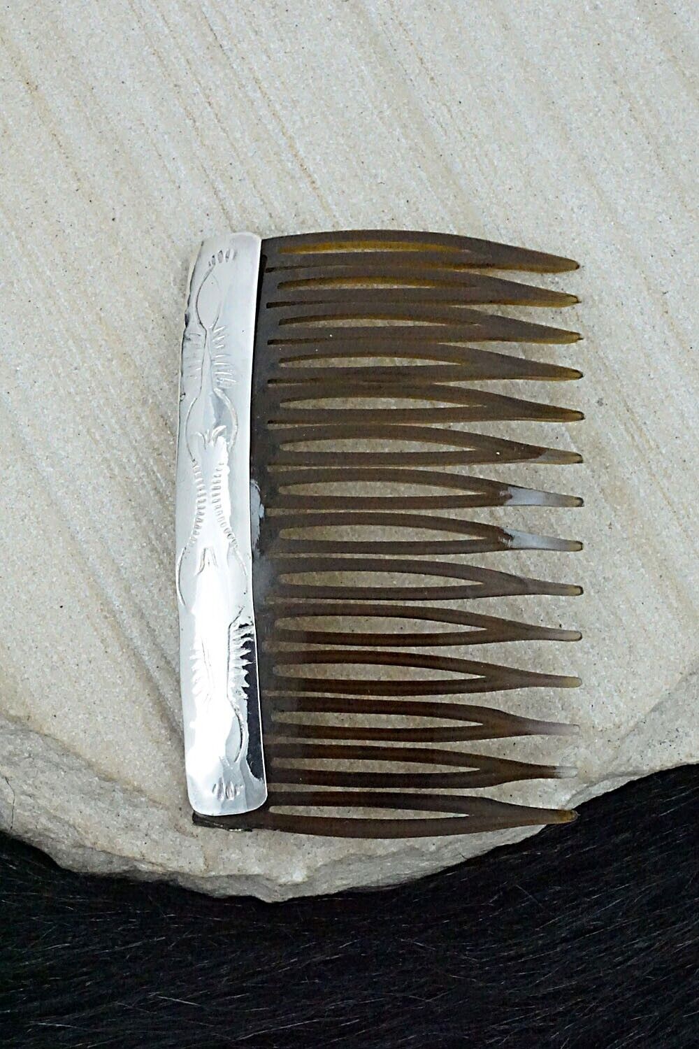 Sterling Silver Hair Combs - Randall Dalgai