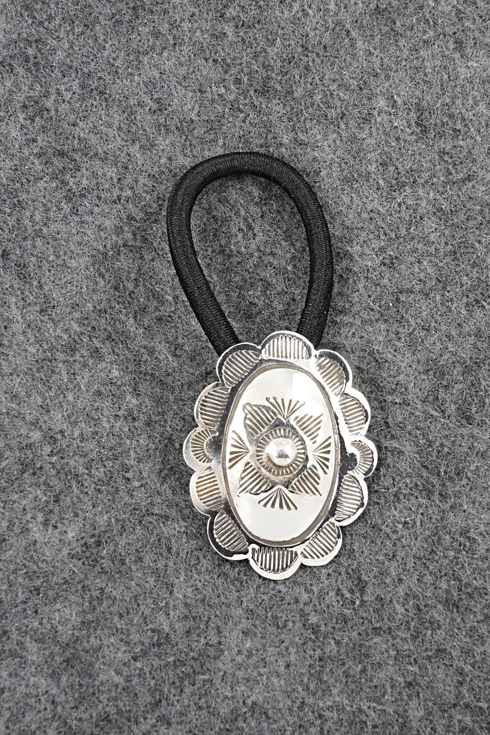 Sterling Silver Hair Tie - Bertha Begay