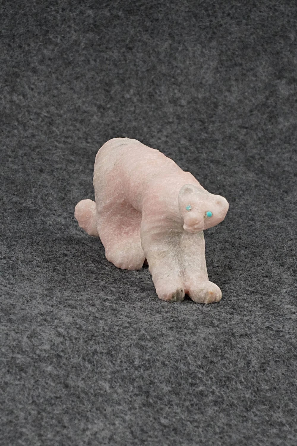 Mountain Lion Zuni Fetish Carving - Fenton Luna