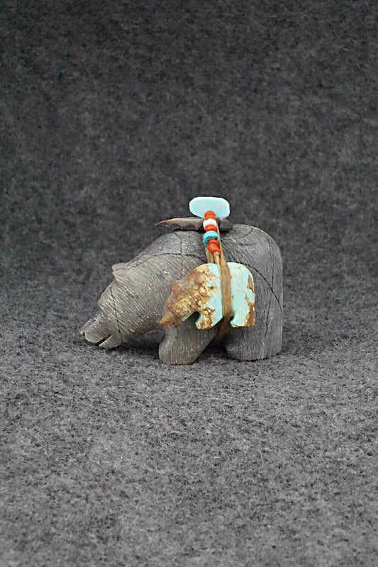 Bear and Cub Zuni Fetish Carving - Douglas Martza