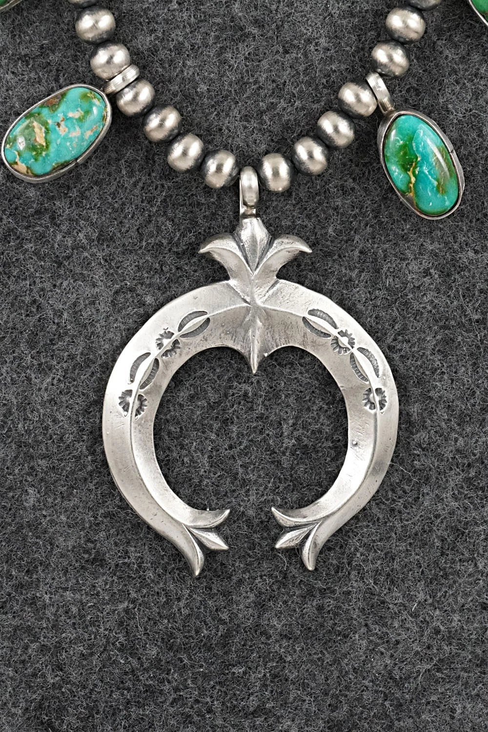 Turquoise & Sterling Silver Necklace - Latricia Largo