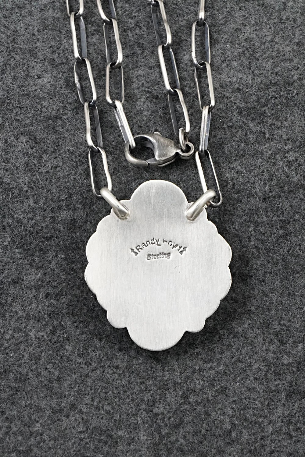 Turquoise & Sterling Silver Necklace - Randy Boyd
