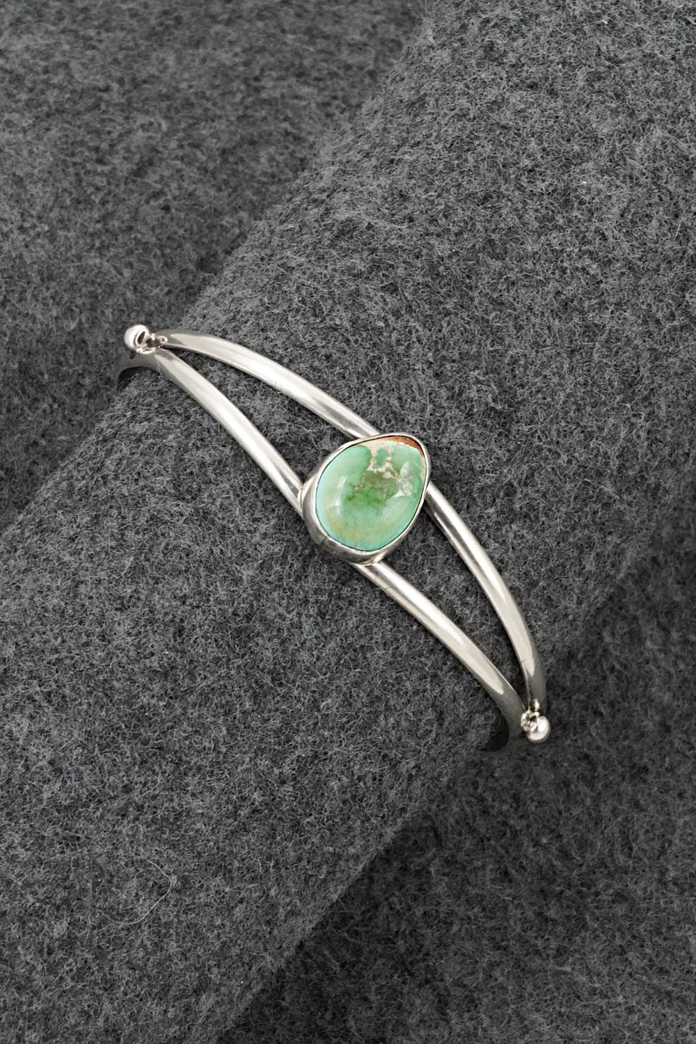 Turquoise & Sterling Silver Bracelet - Rosemary Saunders