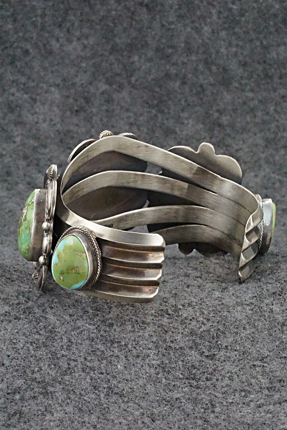Turquoise & Sterling Silver Bracelet - Tom Lewis
