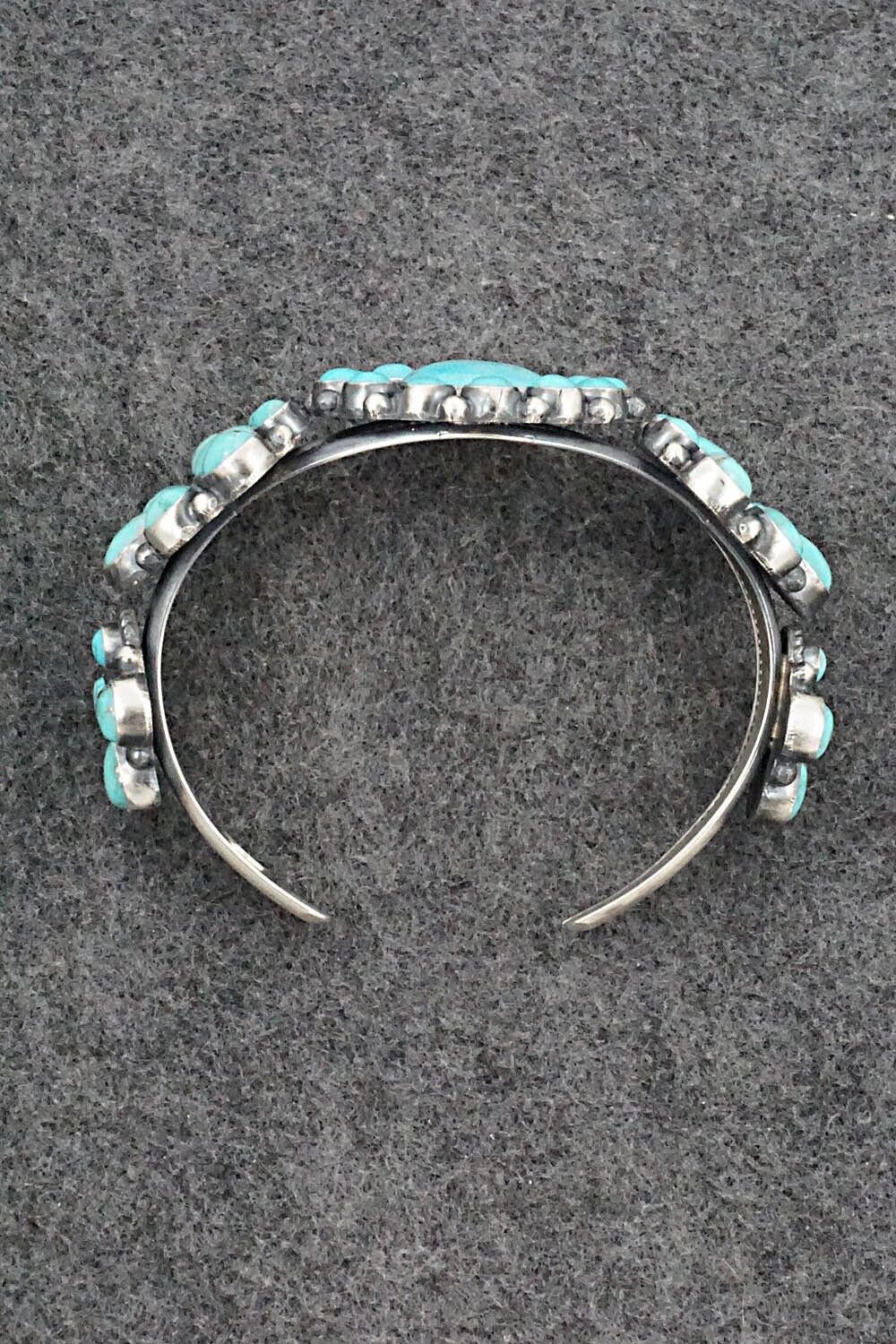 Turquoise & Sterling Silver Bracelet - Devin Brown