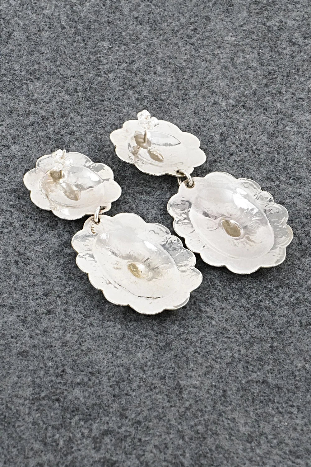 Sterling Silver Earrings - Bertha Begay