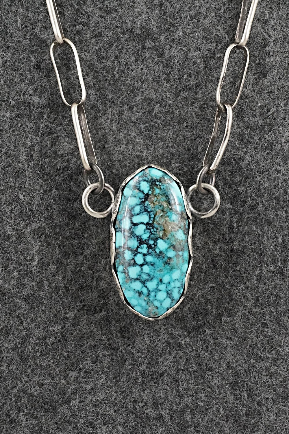 Turquoise & Sterling Silver Necklace - Randy Boyd