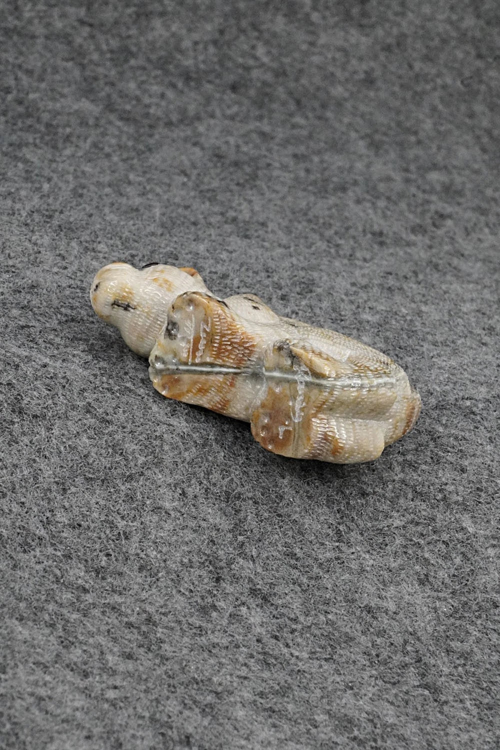 Mountain Lion Zuni Fetish Carving - Randy Lucio