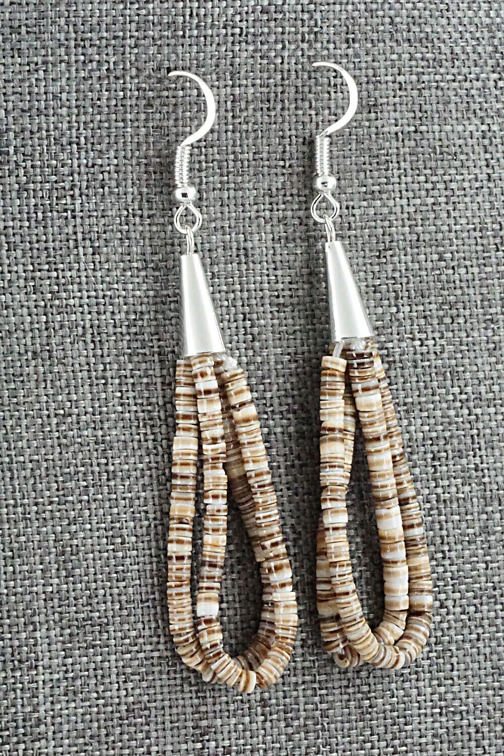 Shell Beaded Earrings - Ramona Bird