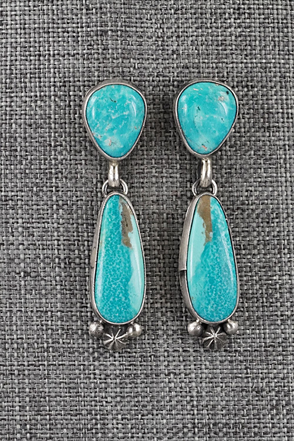 Turquoise & Sterling Silver Necklace Set - Darrin Livingston