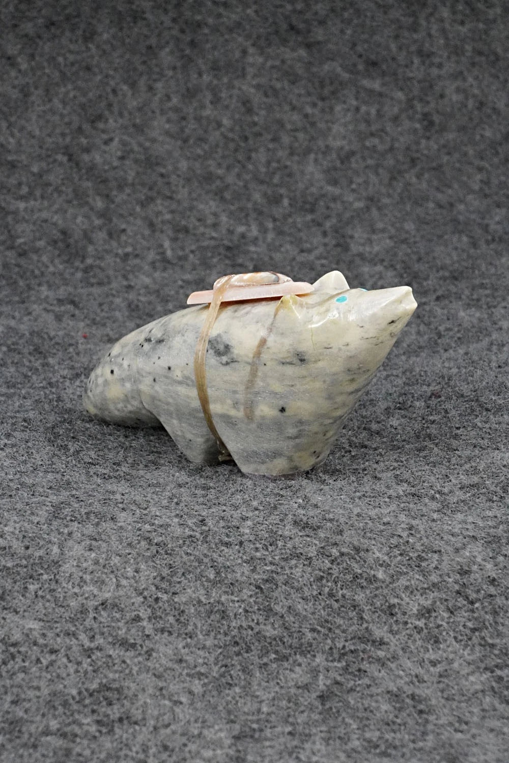 Fox Zuni Fetish Carving - Delvin Leekya