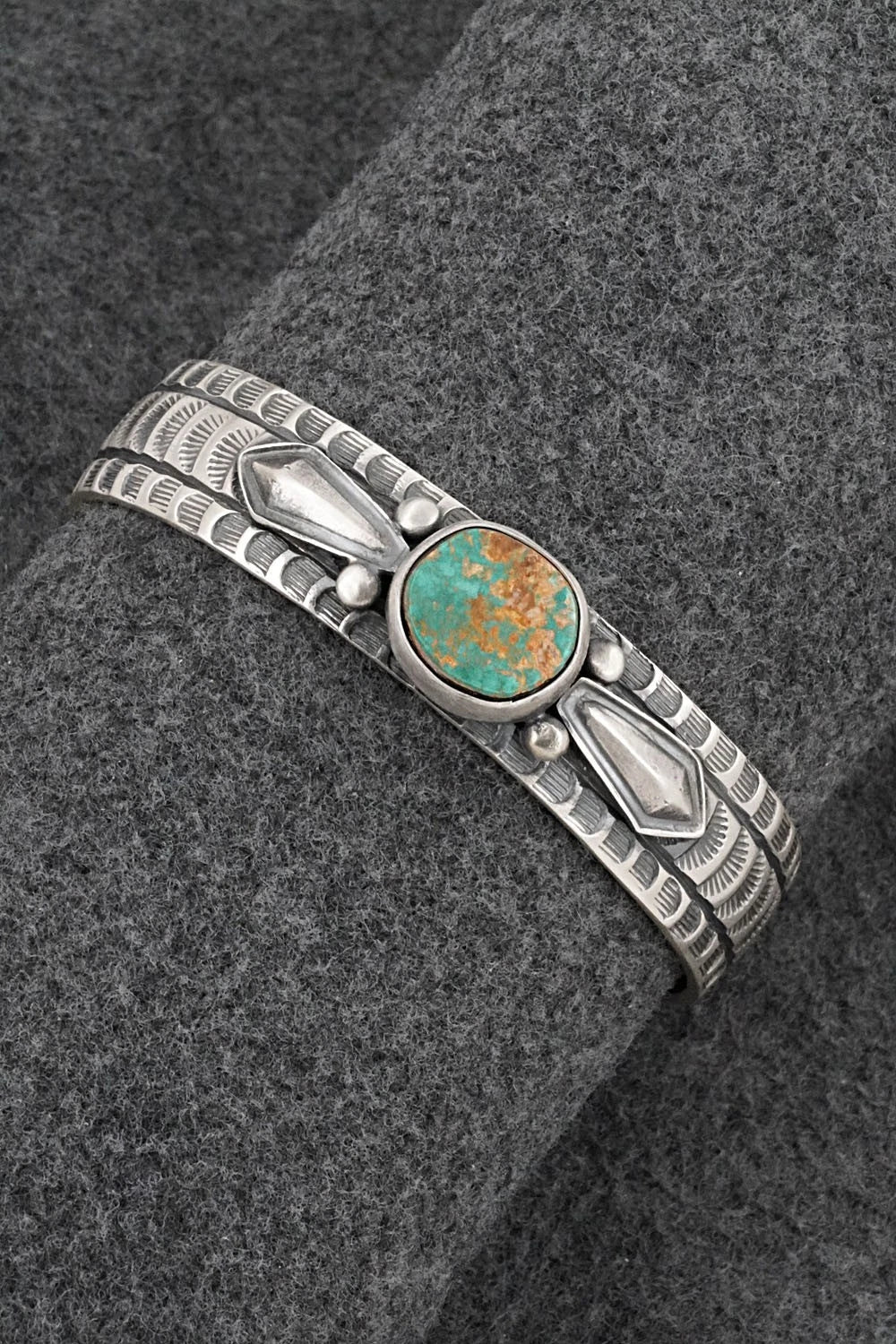 Turquoise & Sterling Silver Bracelet - Randy Boyd