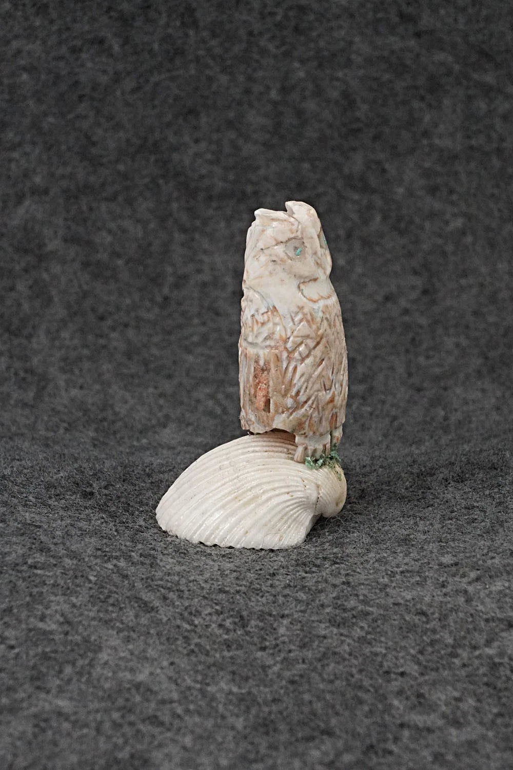 Owl Zuni Fetish Carving - Kevin Quam