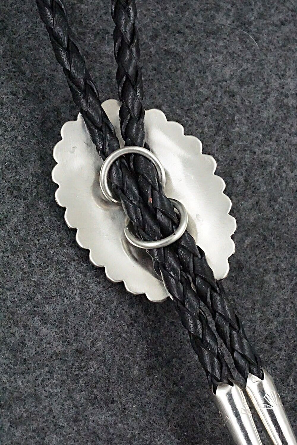 Turquoise & Sterling Silver Bolo Tie - Paige Gordon