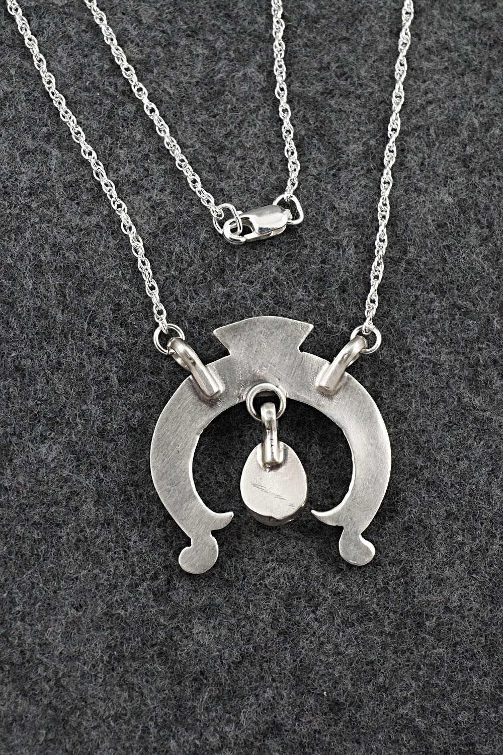 Turquoise & Sterling Silver Necklace - Gary Shorty