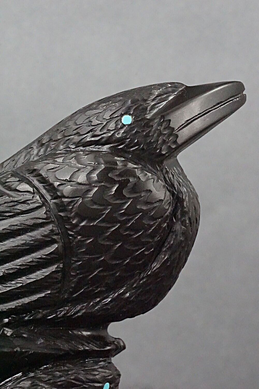 Crows Zuni Fetish Carving - Tony Mackel