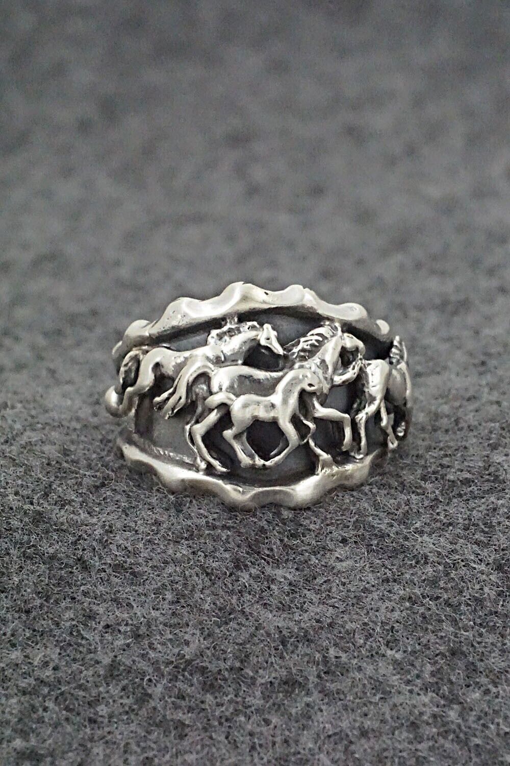 Sterling Silver Ring - Genevieve Francisco - Size 10