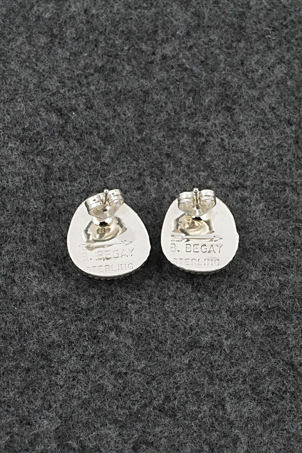 Turquoise & Sterling Silver Earrings - Byron Begay