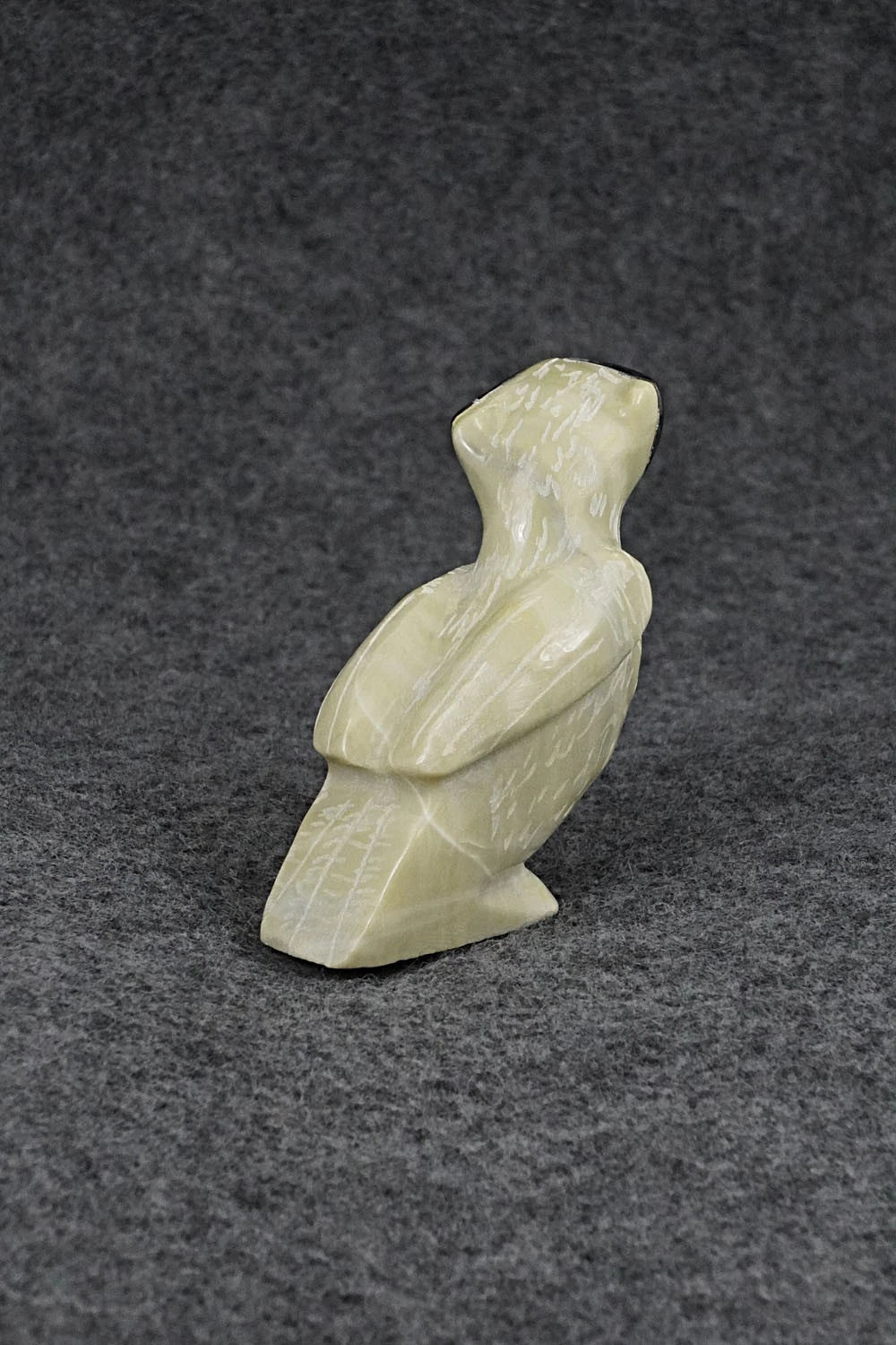 Owl Zuni Fetish Carving - Freddie Leekya