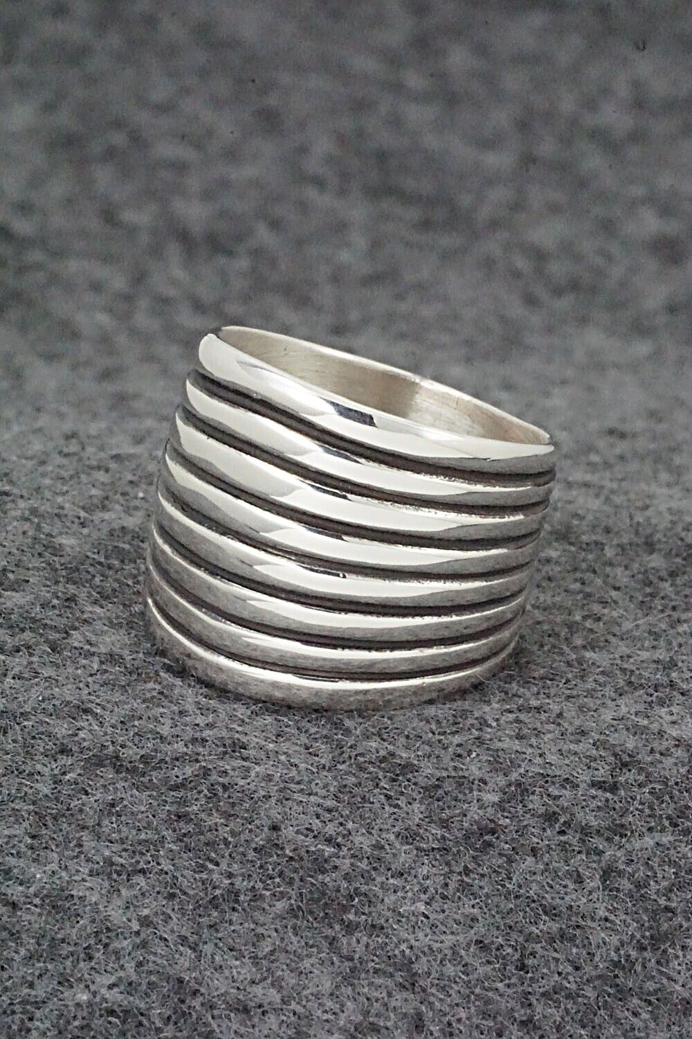 Sterling Silver Ring - Elgin Tom - Size 9.5